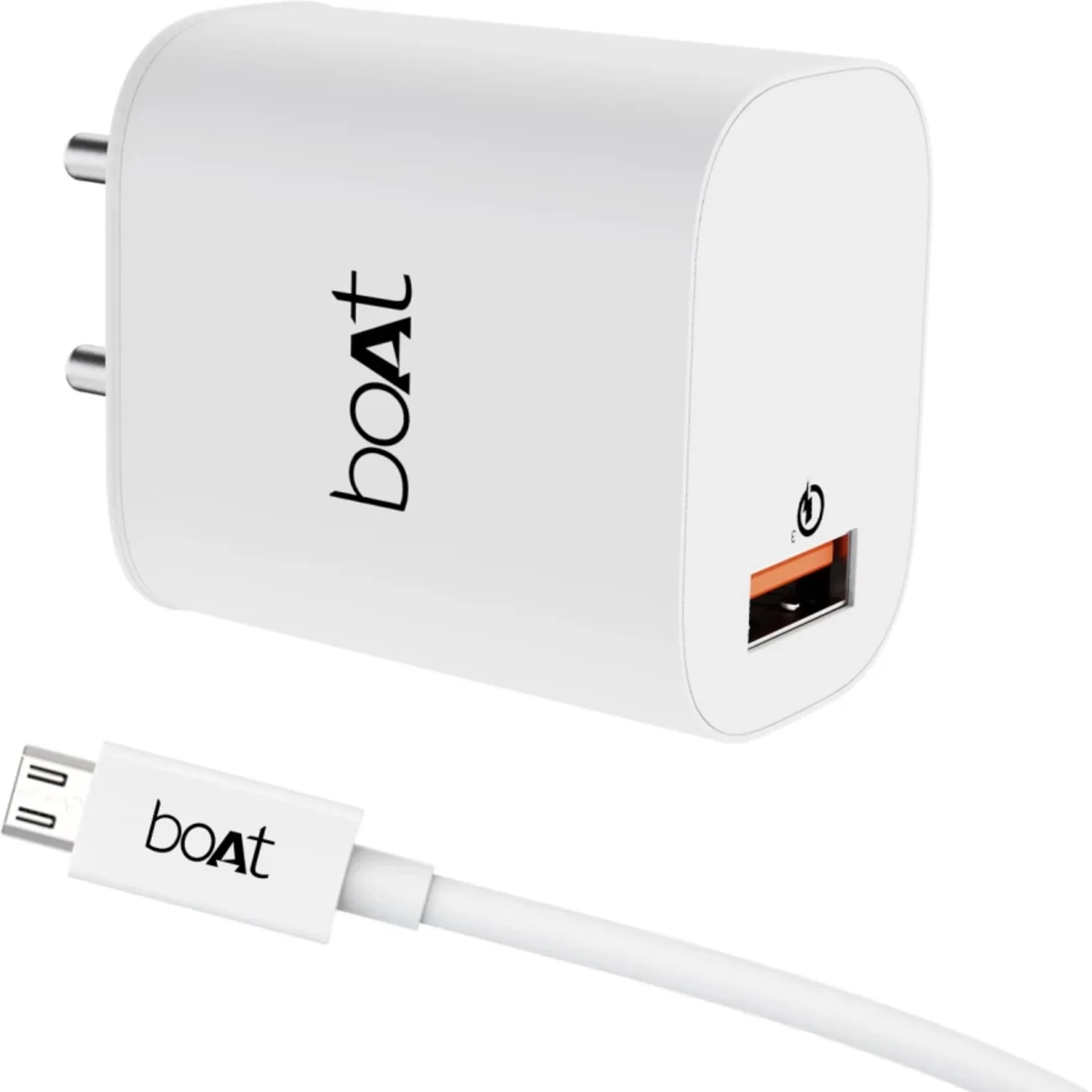 BoAt  WCD-QC3A MICRO USB ,18 W Mobile Charger with Detachable Cable