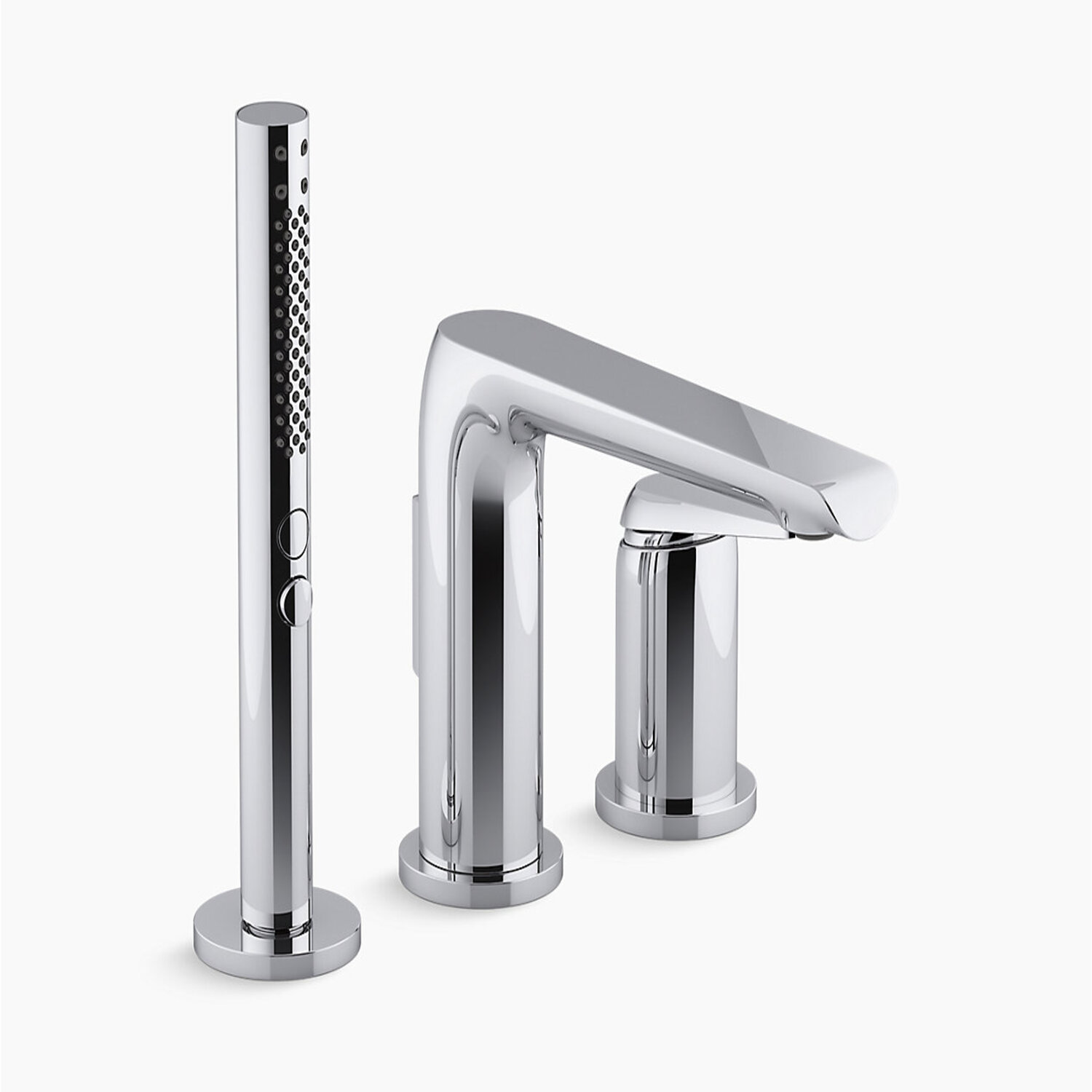 Kohler bath tub filler with hand shower (K-97360T-B4-CP)