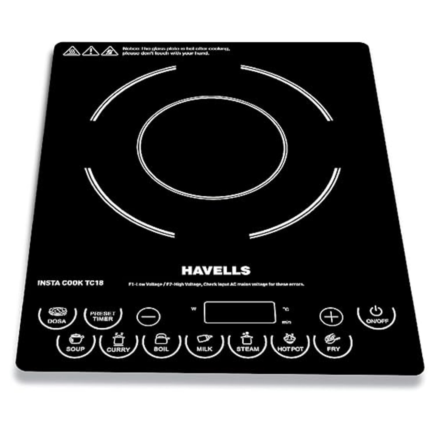 Havells Induction Cooktop  INSTA COOK Tc 18 1800 Watt (GHCICDQK180)
