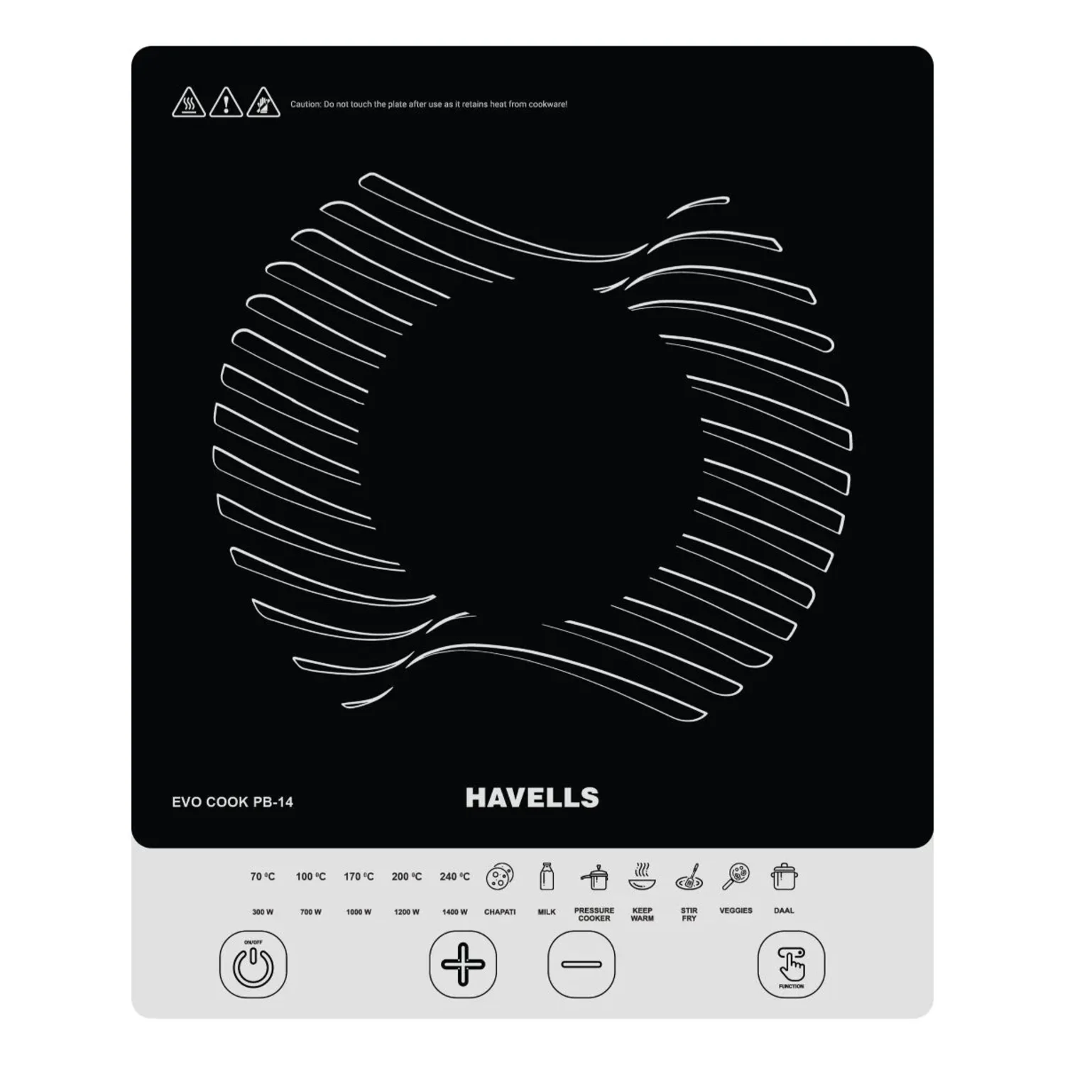 Havells EVO COOK PB-14 1400W Induction Cooktop  (GHCICEJK140)