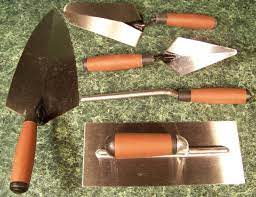 Cement masons tools